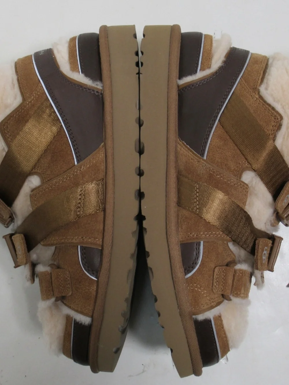 Ugg x Feng Chen Wang Women's Sandal Chestnut Brown Ugg S/N 1125206 Size 8 USA